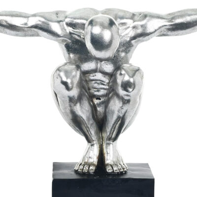 Figura Decorativa Atleta Silver