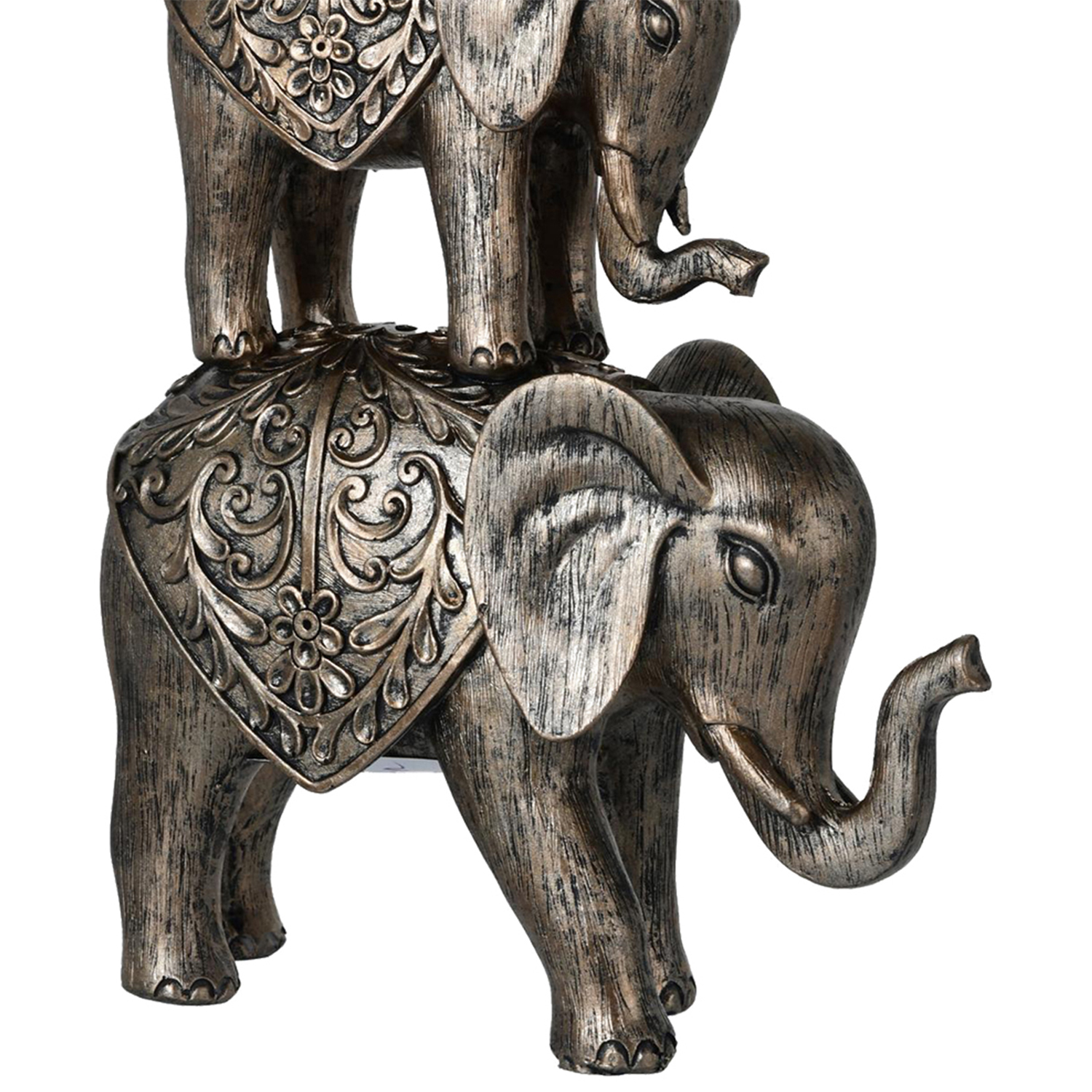 Elefantes Decoracion,figuras De Elefantes,elefantes Con Purpurina,dos  Elefantes,elefantes Negros,elefantes Vintage 